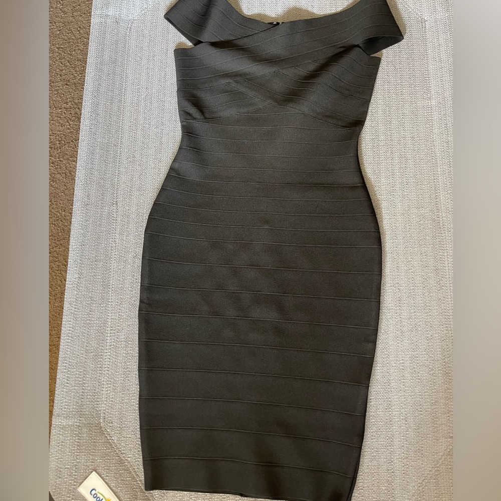 Elegant Black Strapless Dress